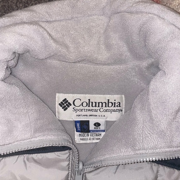 Men’s Columbia Fleece lined Core Interchange jacket size L - Picture 4 of 12